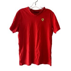 Scuderia Red Ferrari Officially Licensed T Shirt Excellent Condition Small